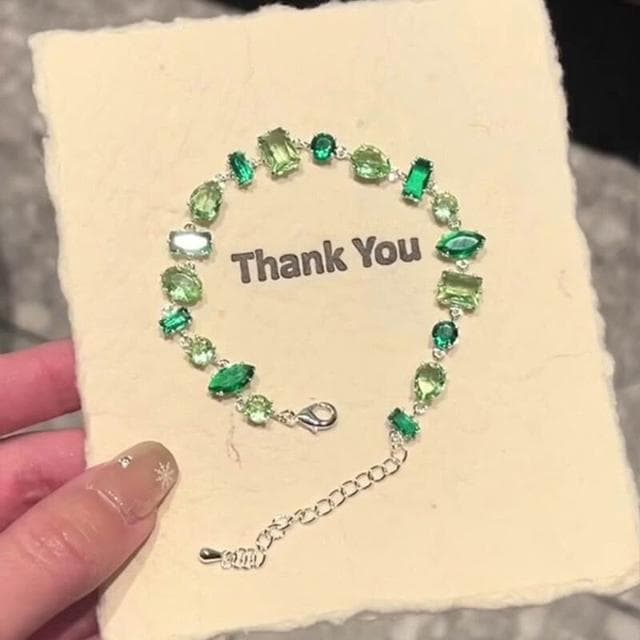 買一送一手鏈爆閃閃鉆手鏈森系小眾高顏值小清新百搭手飾大方氣質日常通勤防過敏派對約會手鏈輕盈手鏈手環手串手飾簡約百搭高級感