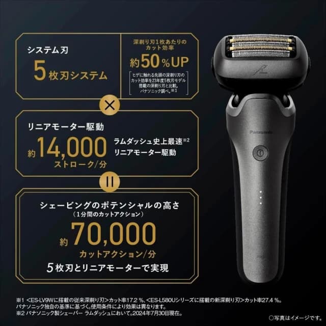 【Panasonic 國際牌】LAMDASH PRO 5  五刀頭電動刮鬍刀 ES-L550U ES-L550D 電鬍刀 日版