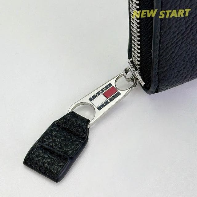 現貨 Tommy Jeans 經典國旗 荔枝紋 拉鍊 零錢包