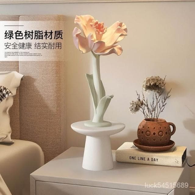 【含運#含稅】輕奢仿真花卉工藝品擺件客廳餐廳傢居裝飾品喬遷生日禮物