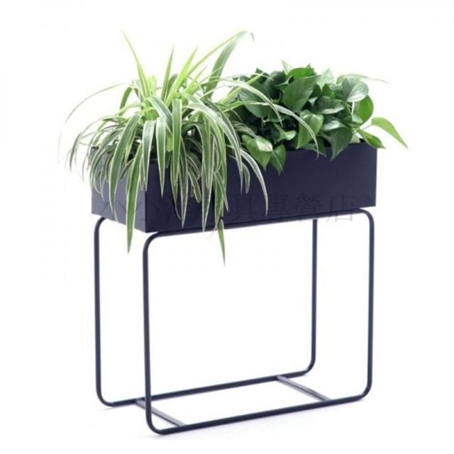北歐鐵藝花架 多層室內綠蘿置物架 客廳走廊盆栽 簡約多肉植物花器 落地陽臺大花盆架