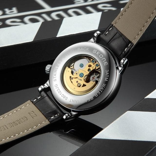 手錶男星辰大海手表魅影地球手表全自動機械表男士手表陀飛輪防水商務輕奢小眾高級感精工錶爸爸商務風瑞士錶高顏值金屬指針男錶 