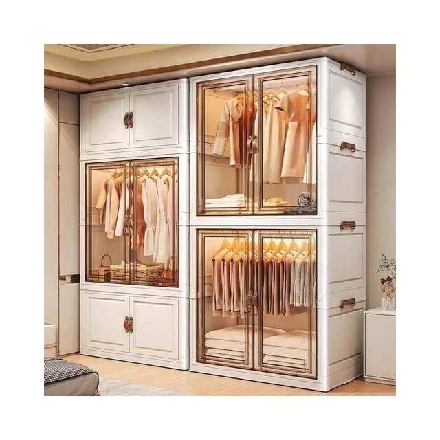 免安裝寶寶衣櫃加厚嬰兒收納櫃家用零食整理箱衣服儲物兒童小衣櫥