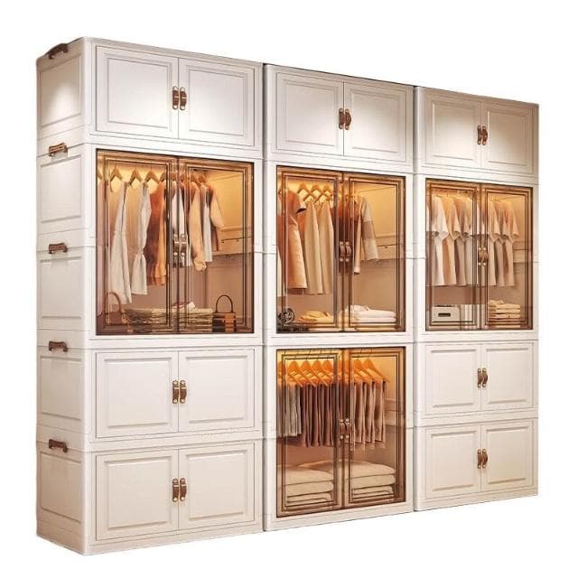 免安裝寶寶衣櫃加厚嬰兒收納櫃家用零食整理箱衣服儲物兒童小衣櫥