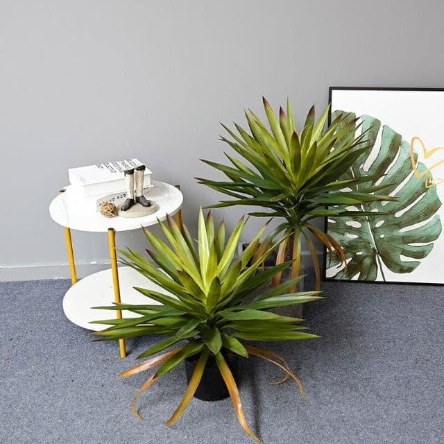 仿真植物龍血樹劍麻龍舌蘭盆景客廳室內櫥窗盆栽家居擺件仿真花