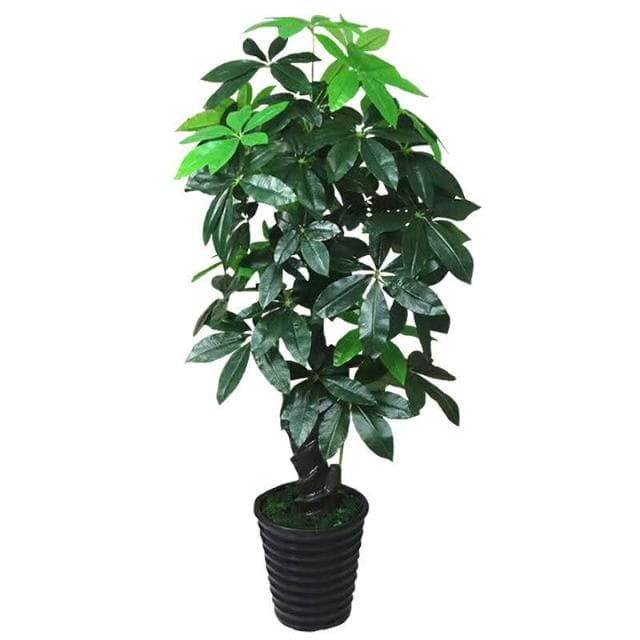 假樹發財樹植物大型落地盆栽樹塑料假花客廳室內花裝飾假綠植