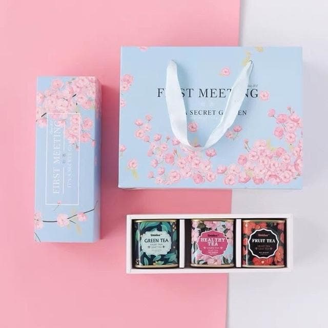  精品 花茶節日禮物花茶禮盒伴手禮員工媽媽長輩實用鐵罐禮物花茶婚禮實用00