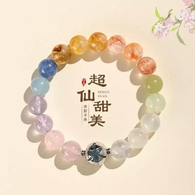 【開運堂】【附禮盒】 🔥粉水晶薰衣草紫水晶幽靈手串水晶百款天然水晶手鍊招財手鍊防小人手鍊招桃花水晶手串交換禮物