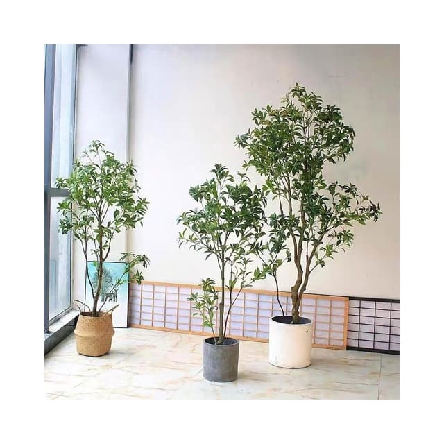 【未晚家居館】 西西裏仿真植物吊鐘馬醉木假樹盆栽 北歐INS家居室內落地擺件裝飾