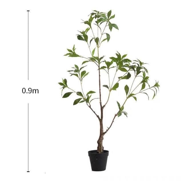 【未晚家居館】 西西裏仿真植物吊鐘馬醉木假樹盆栽 北歐INS家居室內落地擺件裝飾