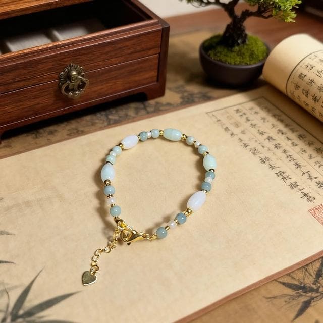 【Paiya 派亞】緬甸翡翠A貨項鍊/手鍊三彩部分帶黃翡二選一 買一套就是套裝