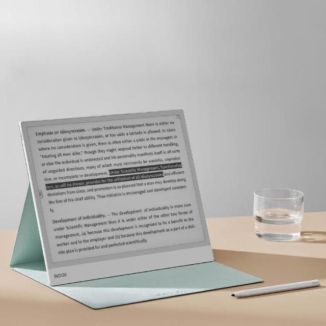 【BOOX 文石】BOOX Note Max｜13.3吋超薄電子書閱讀器 (含筆、中文鍵盤皮套) ★新品現貨★