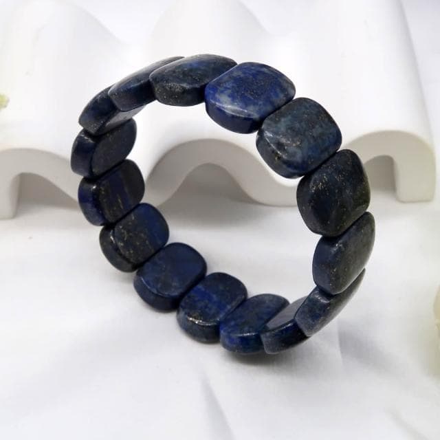 「星瀾夜語」青金礦石手鍊 | 青金石手鍊 天然礦石 靈性飾品 自信氣質 日常百搭 禮物推薦 智慧能量 禮物首選 送禮佳品