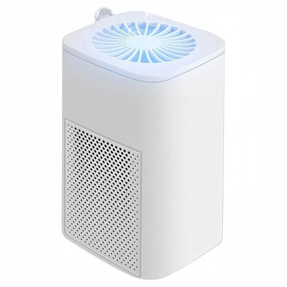 除甲醛負離子净化器 除味臭氧儀辦公傢庭氧吧 除烟味空氣净化器 持久殺菌 高效净化 污染攔截 強勁風力 抗菌濾網 靜音降噪