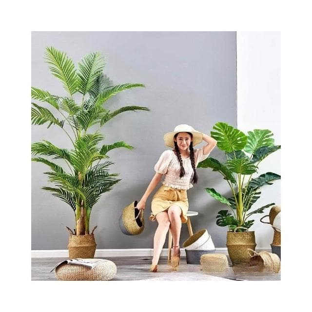 仿真綠植 樹 龜背葉 琴葉榕 大型北歐風仿真植物落地旅人蕉盆景室內裝飾盆栽網紅綠植擺件假樹