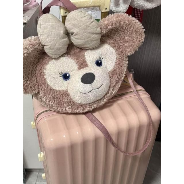 ins風奶油色系鏡面珠光 杯架行李箱USB充電口 登機 / 拖運行李箱 20吋/24吋/28吋