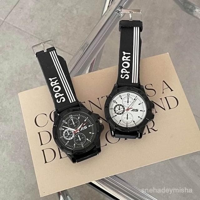 小李甄選  2024高顔值牌手錶男學生夜光情侶初高中生簡約小衆石高級感網紅