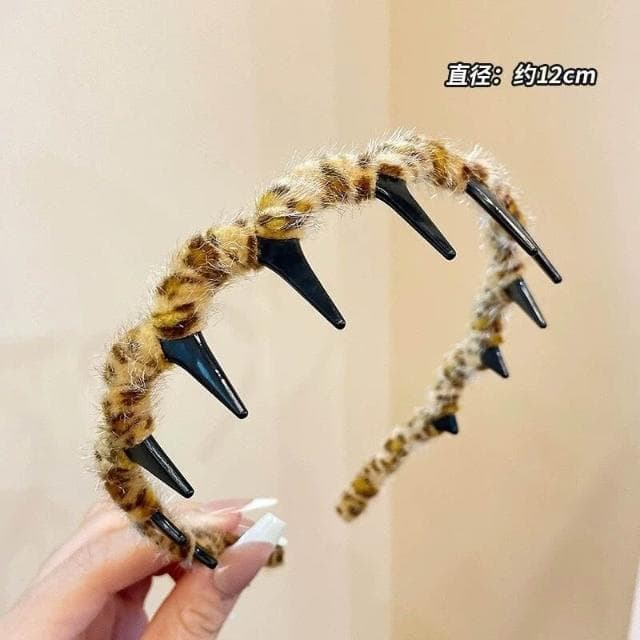 髮箍女頭箍波浪發箍秋冬發根蓬松神器高顱頂帶齒防滑洗臉頭箍碎發卡頭飾(七夕 情人節 生日 髮飾 頭飾 鯊魚夾 抓夾 禮物)