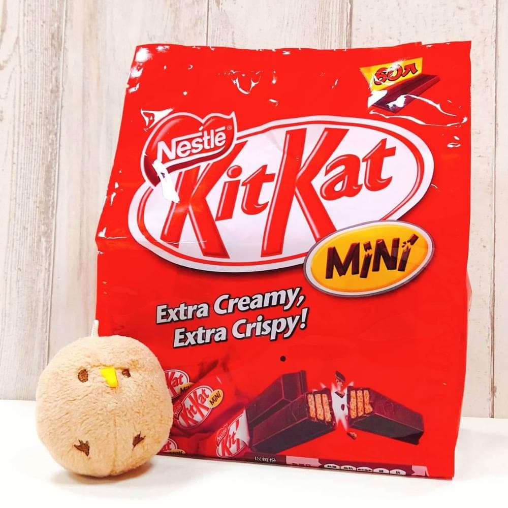 【Nestle 雀巢】奇巧  KitKat Mini 巧克力威化餅 16.7公克 60條 (德國 威化餅 巧克力 可可 家庭包)
