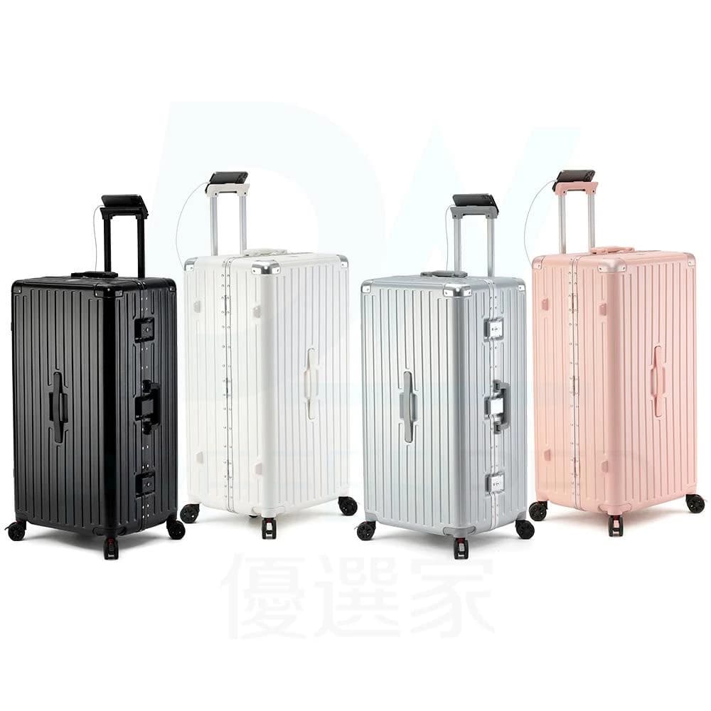 DW優選家 2025新品 鋁框箱 鋁框行李箱 28吋/30吋行李箱 旅行箱 胖胖箱 抗壓耐摔 拉桿箱
