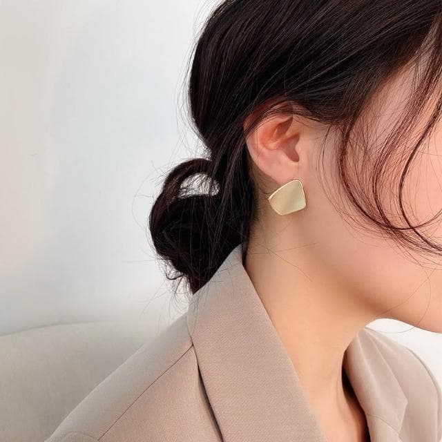 🎗飾間首飾鋪 春夏氣質幾何耳環小眾設計感耳飾金