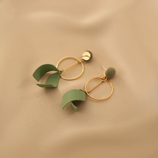 🎗飾間首飾鋪 大圓臉適合耳環女氣質女神範高級感耳墜復古港風輕奢耳飾