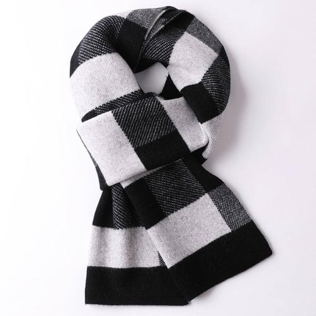 【米蘭精品】現貨+預購 頂級100%羊毛圍巾圍脖秋冬季加絨厚磅保暖針織圍巾休閒-純色甜美男女配件74mi8