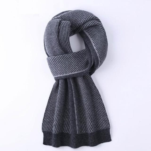 【米蘭精品】現貨+預購 頂級100%羊毛圍巾圍脖秋冬季加絨厚磅保暖針織圍巾休閒-韓版百搭針織男女配件74mi17