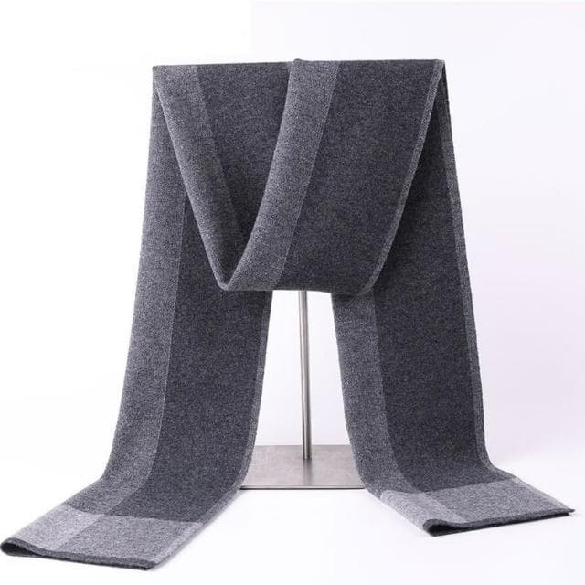 【米蘭精品】現貨+預購 頂級100%羊毛圍巾圍脖秋冬季加絨厚磅保暖針織圍巾休閒-百搭針織加厚男女配件74mi20