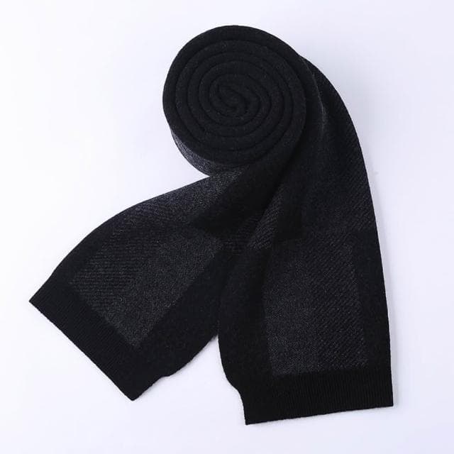 【米蘭精品】現貨+預購 頂級100%羊毛圍巾圍脖秋冬季加絨厚磅保暖針織圍巾休閒-羊毛條紋時尚男女配件74mi28