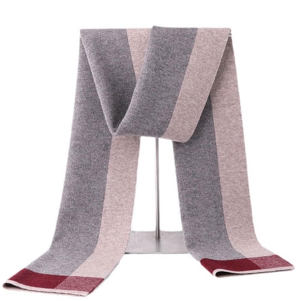 【米蘭精品】現貨+預購 頂級100%羊毛圍巾圍脖秋冬季加絨厚磅保暖針織圍巾休閒-冬季保暖韓版男女配件74mi34