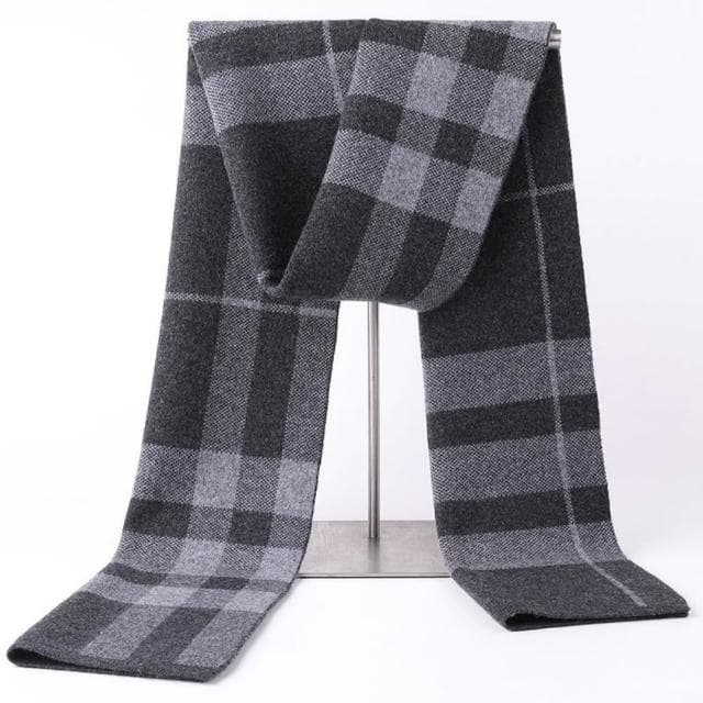 【米蘭精品】現貨+預購 頂級羊毛圍巾羊絨圍脖秋冬季加絨厚磅保暖針織圍巾休閒-暖高檔格紋男女配件74mi38