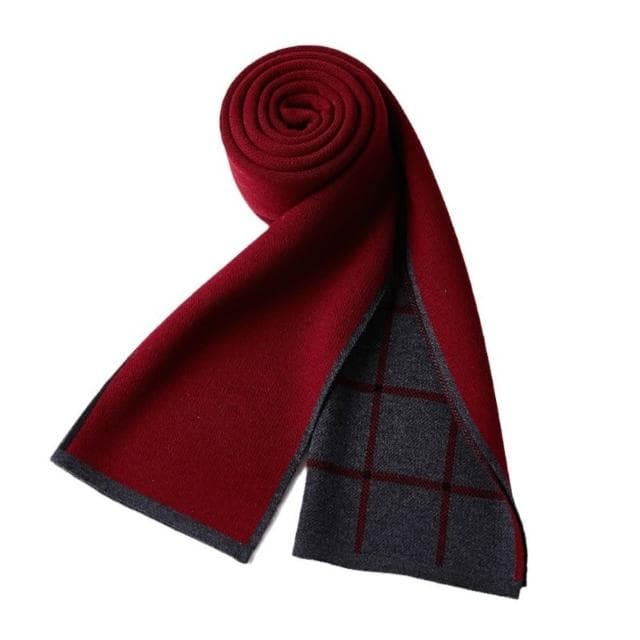 【米蘭精品】現貨+預購 頂級羊毛圍巾羊絨圍脖秋冬季加絨厚磅保暖針織圍巾休閒-格紋圍巾時尚男女配件74mi86