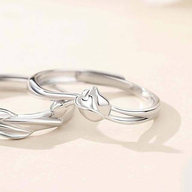 【巴黎精品】現貨+預購 頂級925純銀戒指婚戒女鑽戒開口戒子情侶對戒尾戒情人節禮物-遇見你男女飾品a1li87