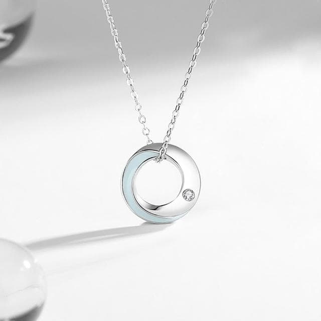 【巴黎精品】現貨+預購 頂級925純銀項鍊女項鍊項鏈鎖骨鍊情人節禮物情侶對鍊-蝴蝶莫比男女飾品a1li85