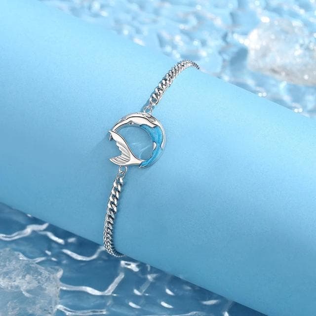 【巴黎精品】現貨+預購 頂級925純銀手鍊情侶手鏈女首飾情人節禮物-鯨夢星海情侶手鍊男女飾品a1li77