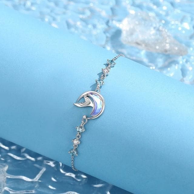 【巴黎精品】現貨+預購 頂級925純銀手鍊情侶手鏈女首飾情人節禮物-鯨夢星海情侶手鍊男女飾品a1li77