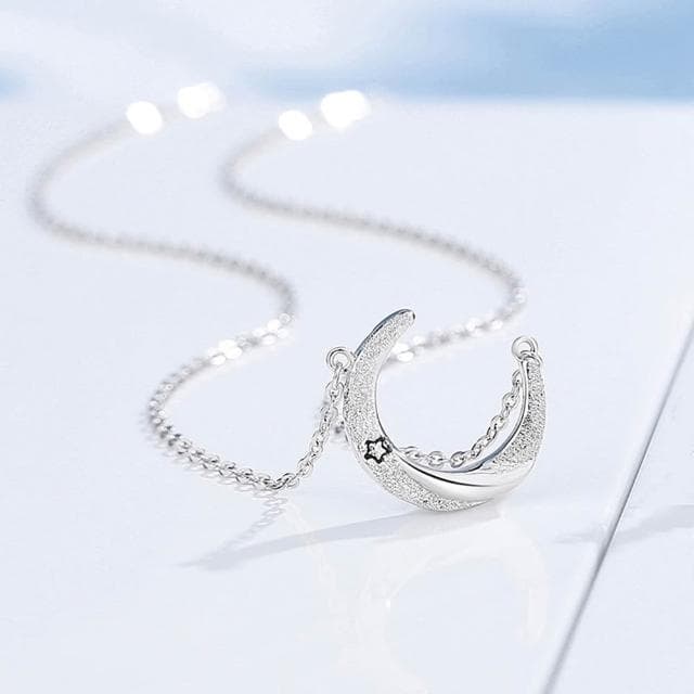 【巴黎精品】現貨+預購 頂級925純銀項鍊女項鍊項鏈鎖骨鍊情人節禮物情侶對鍊-為你星動男女飾品a1li44