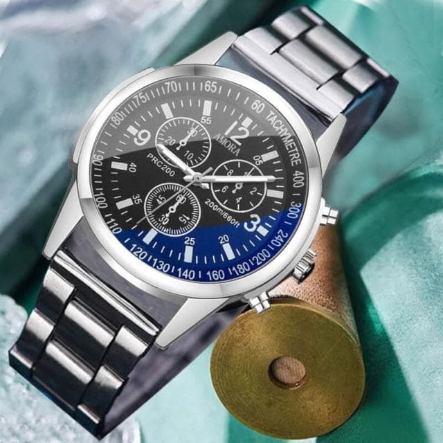 手錶男2025新款簡約高級感精工錶男士爸爸商務風氣質精緻皮帶石英錶高顏值精品金屬男錶男生全自動防水機械錶送男朋友