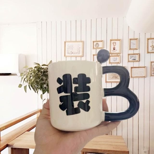 搞怪 傻杯 牛杯 創意 禮物 陶瓷杯 生日禮物 搞笑 送男女朋友 趣味 咖啡杯 沙鵰禮物 交換禮物 馬克杯