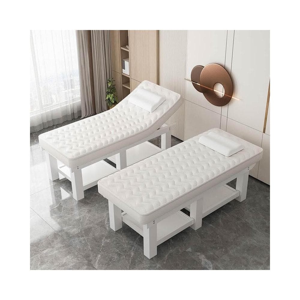 幕辭家居 帶洞美體中醫理療床紋繡美容床乳膠美容床美容院專用按摩床推拿床 f95