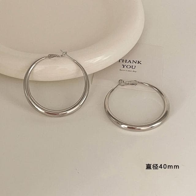 耳環方圓臉天菜經典簡約大圈圈耳環通勤耳飾冷淡風氣質耳圈女ins不過敏看不膩超閃耳環耳飾飾品不褪色百搭禮物輕盈精緻輕奢高級