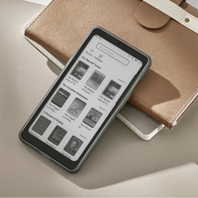 【BOOX 文石】BOOX Palma 2｜6.13 吋手機型電子書閱讀器(爵士黑)，含原廠保護殼 ★全新現貨★