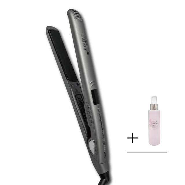 【Flora】搭贈組｜鈦離子夾 (專業沙龍離子夾 直捲兩用 國際電壓 25 35 42mm 陶瓷面板__Kimi極美職人推薦)