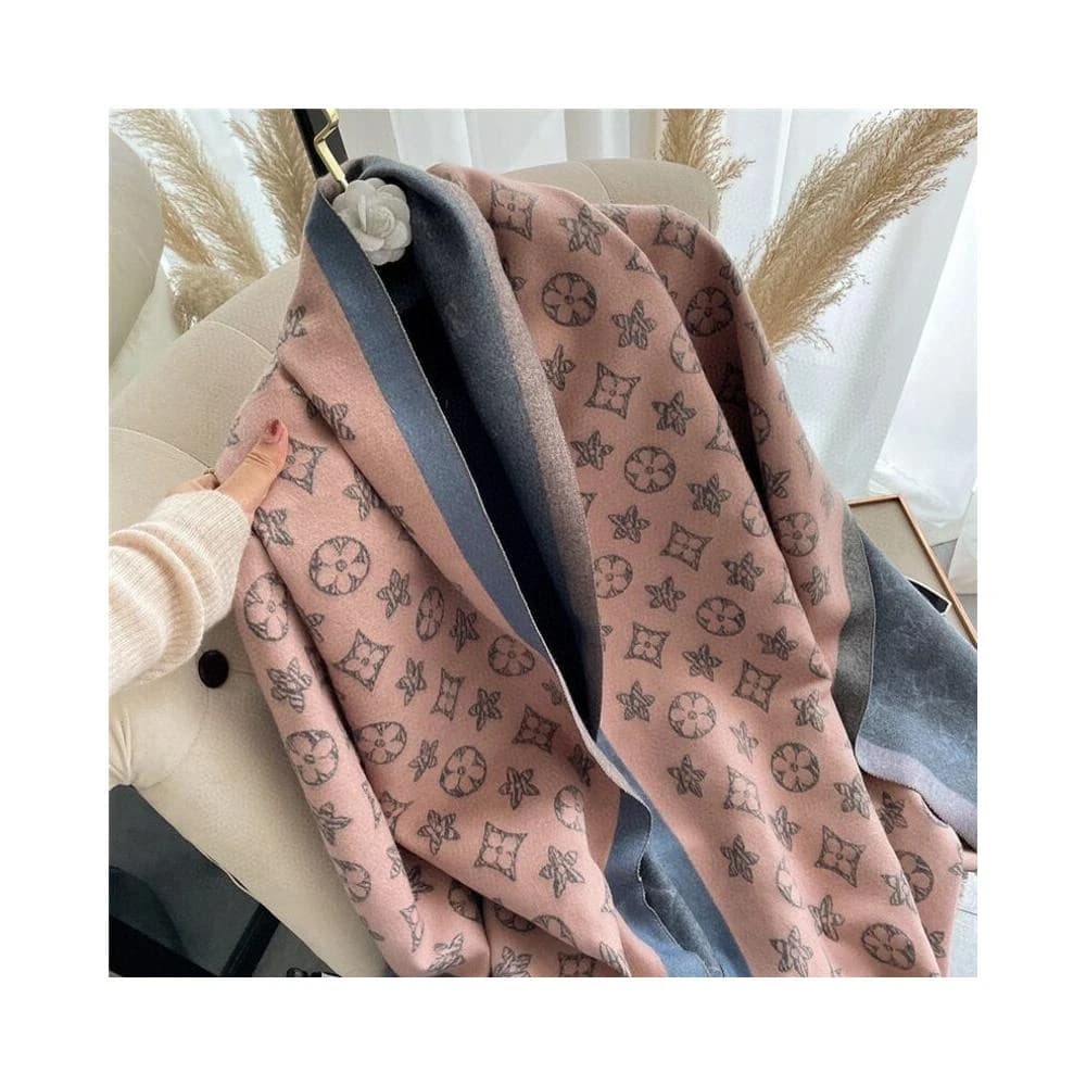 圍巾女冬季仿羊絨圍巾女秋冬長款外搭空調披肩雙面保暖圍脖保暖披肩圍巾質感圍巾冷氣披肩空調百搭保暖圍脖防風圍脖韓版圍巾