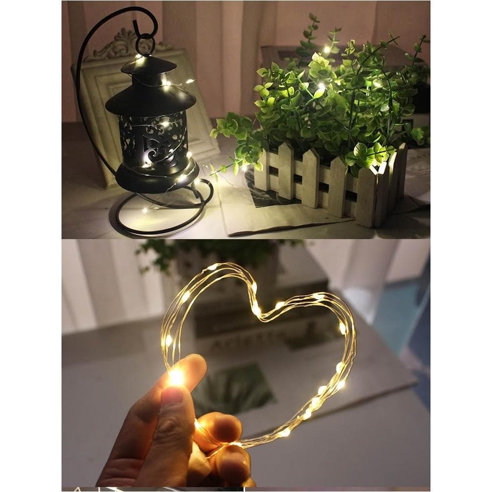 ［Light on光聚所］1米仙女銅線燈(附電池) 氛圍佈置燈 禮物燈 小燈串 LED小燈串
