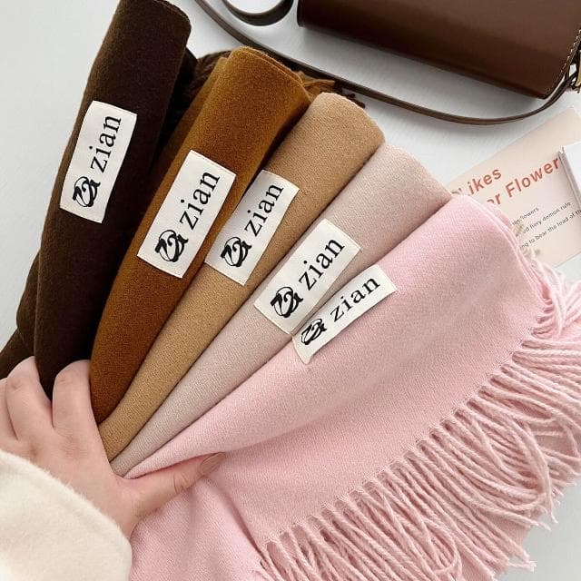 圍巾女百搭簡約純色保暖圍巾溫柔風韓版時尚氛圍感流蘇披肩圍脖女保暖披肩圍巾質感圍巾冷氣披肩空調百搭保暖圍脖防風圍脖韓版圍巾