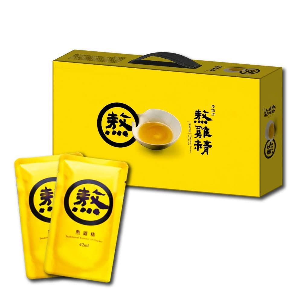 【老協珍】老協珍 熬雞精 純雞口味 42mlX7包/盒 (滴雞精)  (母親節禮盒 長輩 送禮 伴手禮) 專品藥局