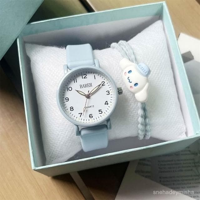 曉君精選 高顔值小衆高級男女款手錶初高中學生時尚潮流上課看時間百搭顯白