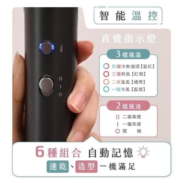 【KINYO】★官方直營★全球電壓無刷吹風機-福利品